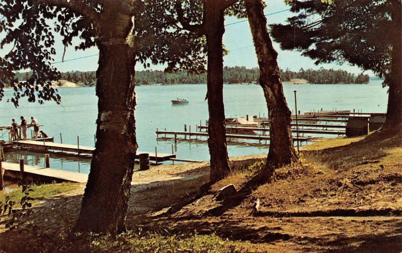 Gil Nelsons Resort - Vintage Postcard (newer photo)